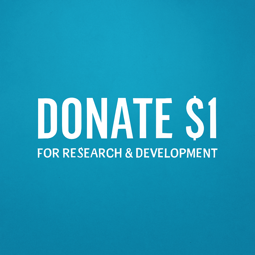 Donate $1