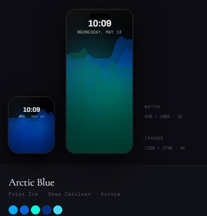 Alpine Topography — OLED Wallpaper Collection