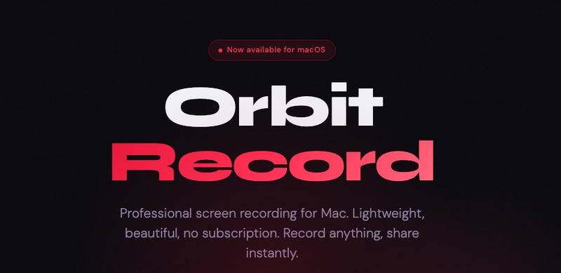 Orbit Record For macOS