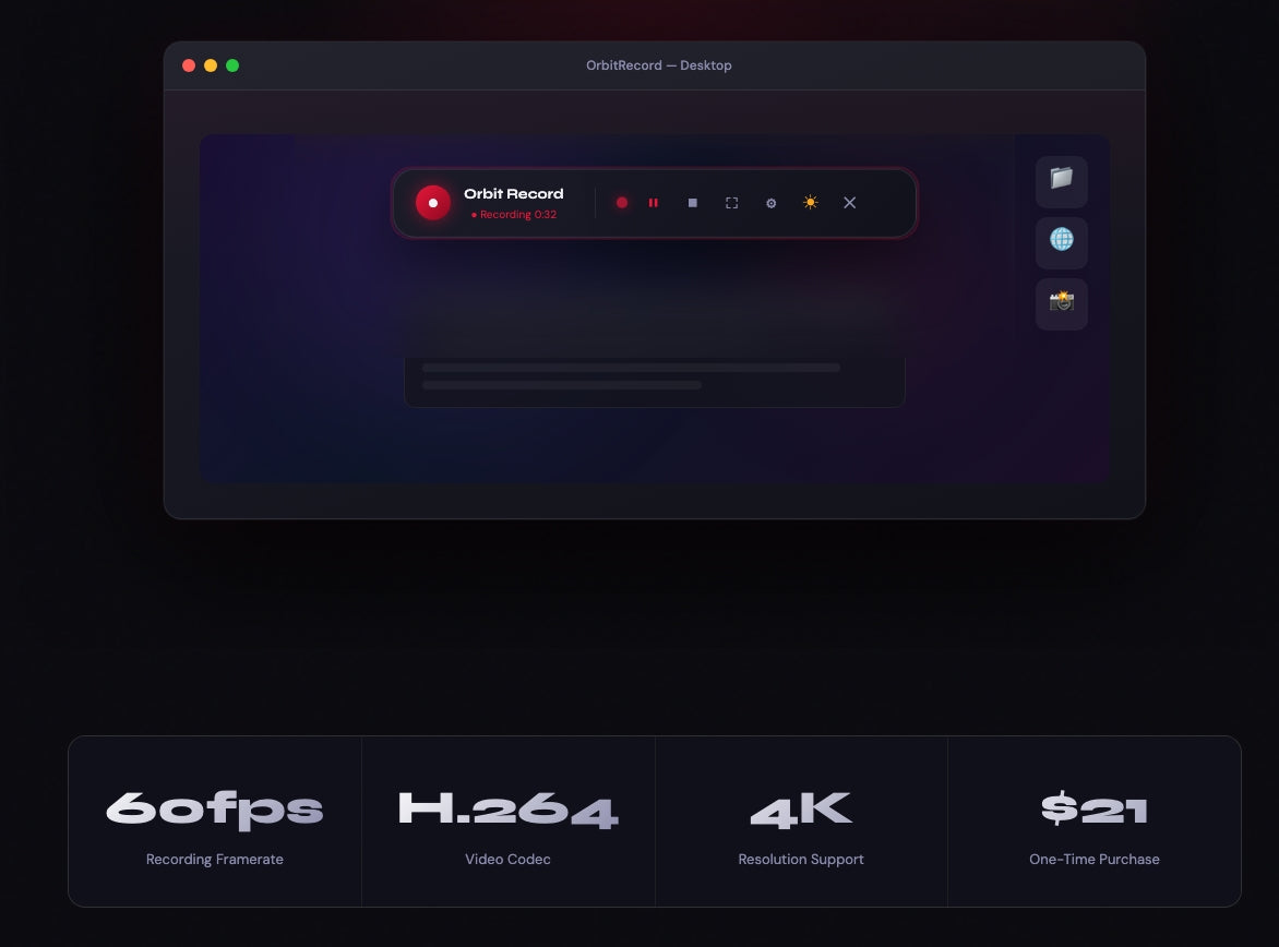 Orbit Record For macOS