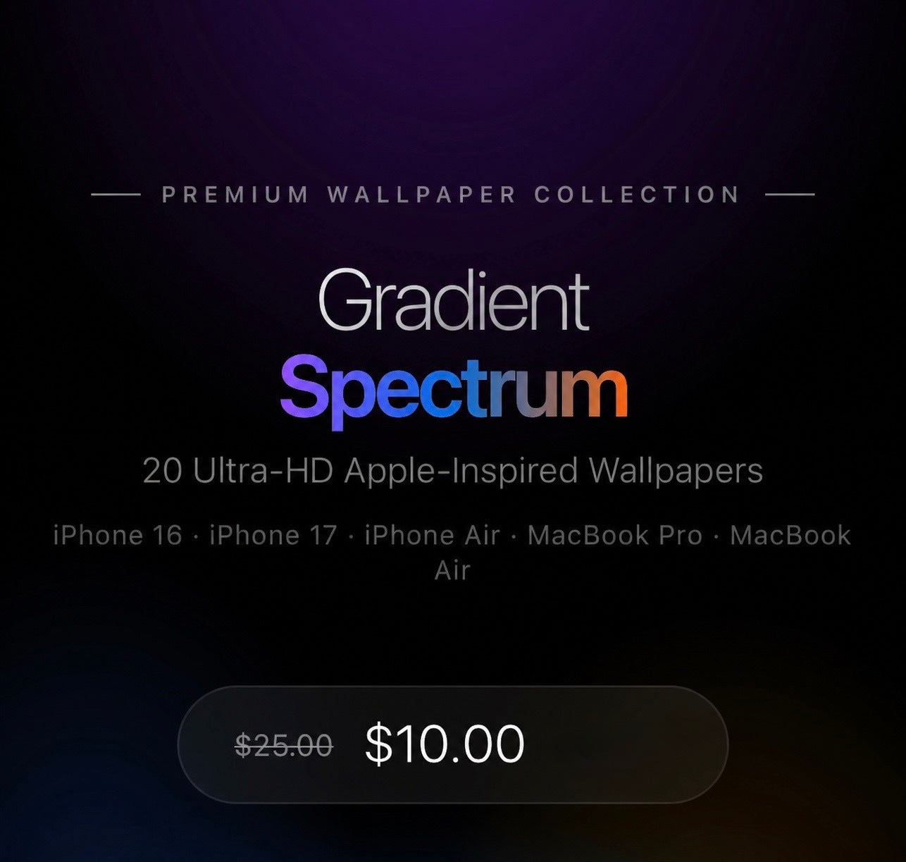 Gradient Spectrum Collection