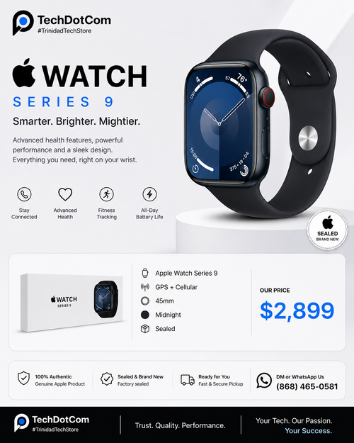 Apple Watch Series 9 (45mm GPS + Cellular)
