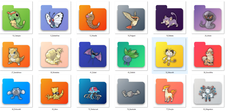 Pokémon Folder Collection