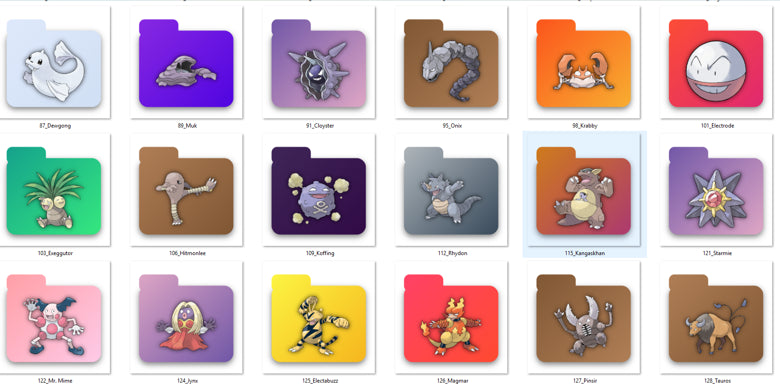 Pokémon Folder Collection
