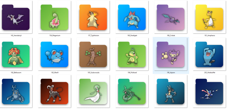 Pokémon Folder Collection