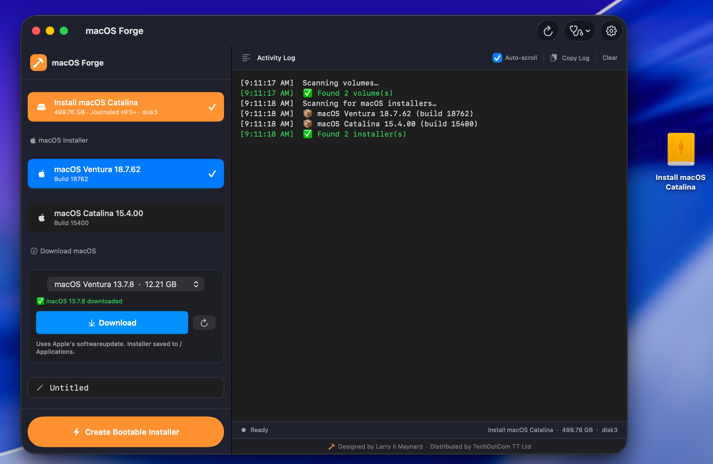 macOS Forge