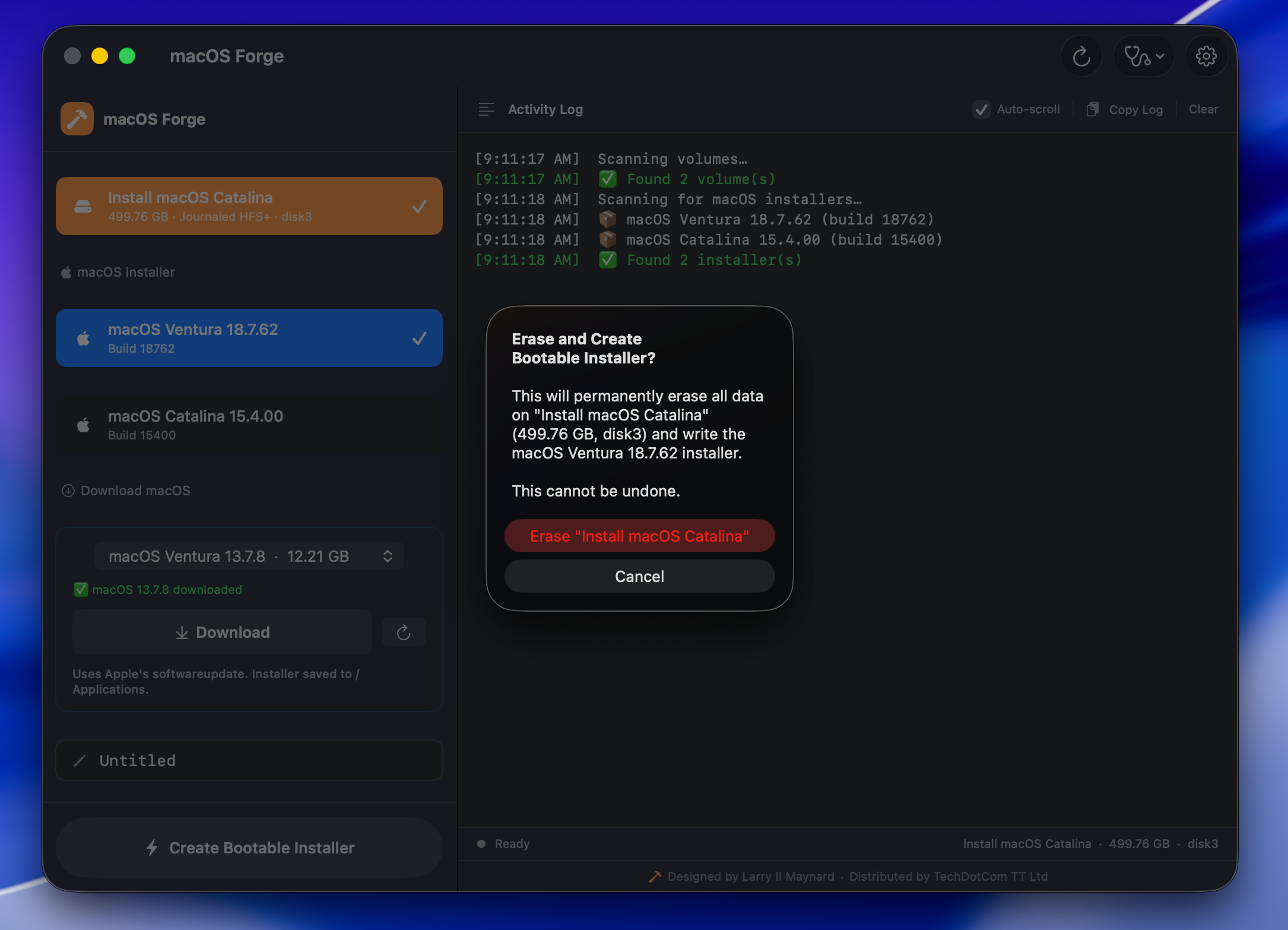 macOS Forge