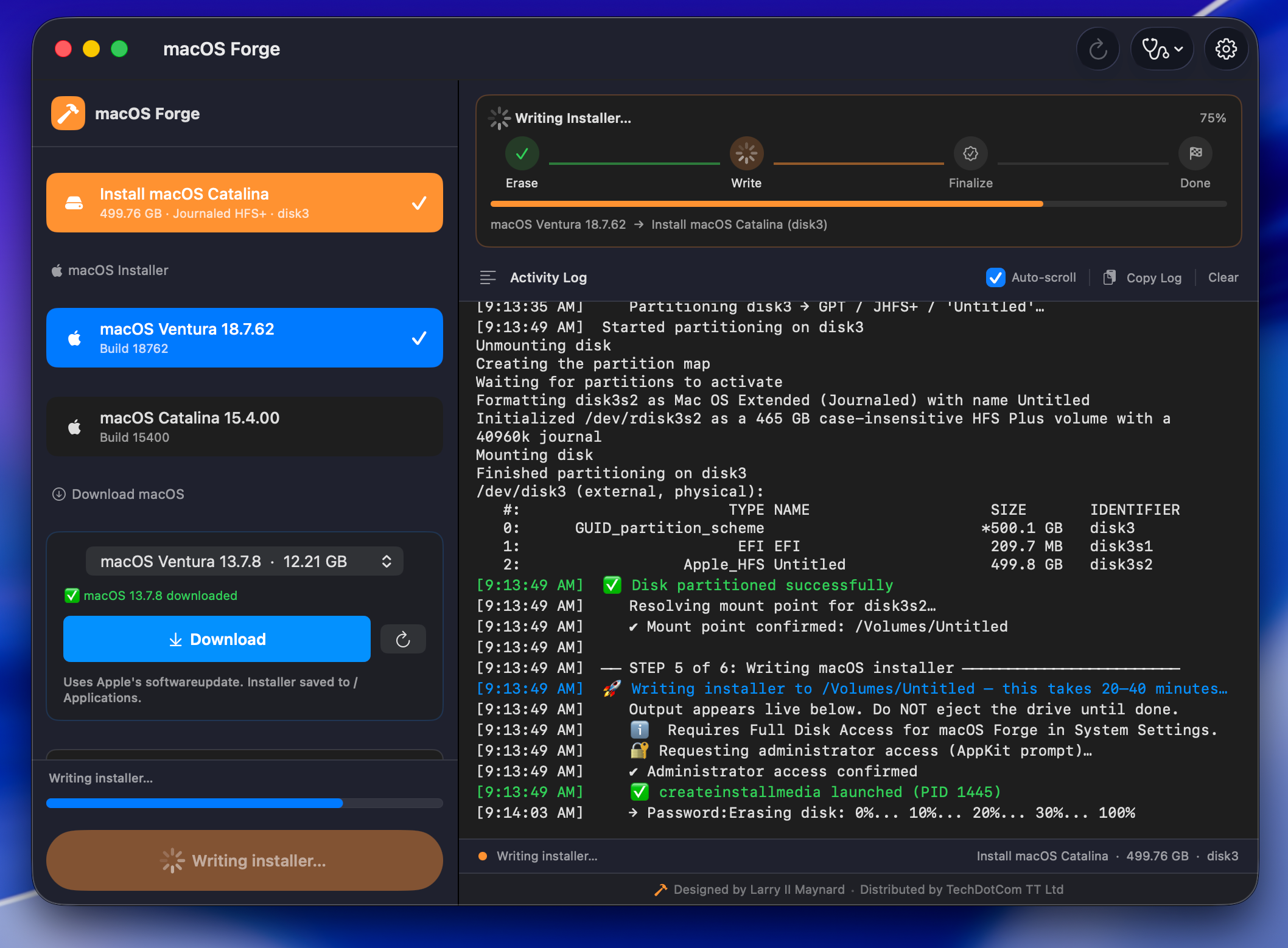 macOS Forge