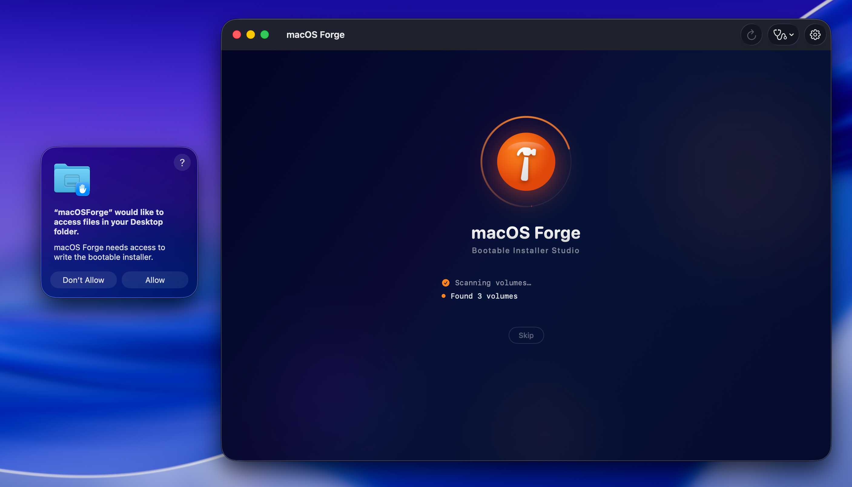 macOS Forge