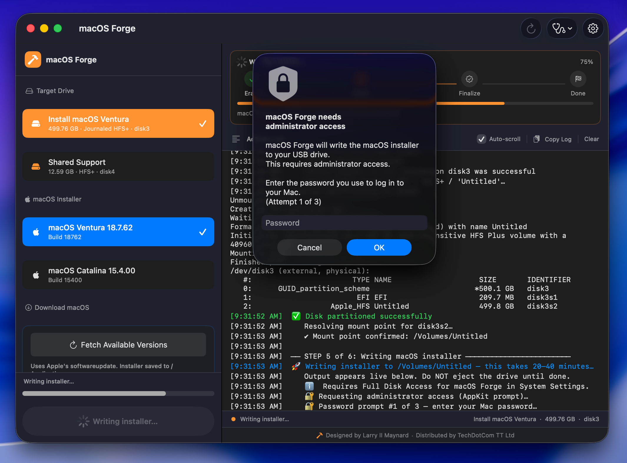 macOS Forge