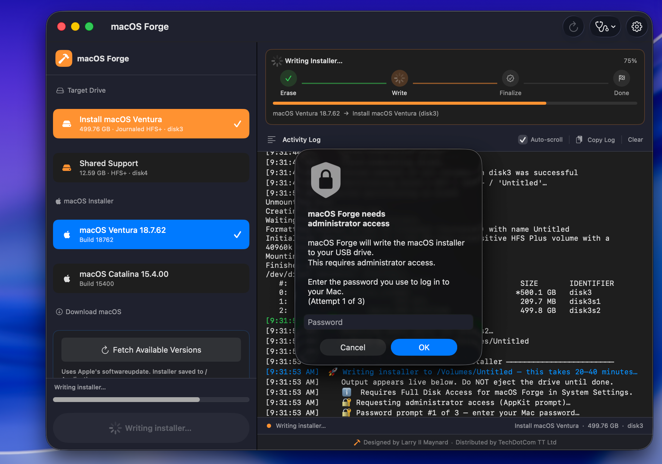macOS Forge