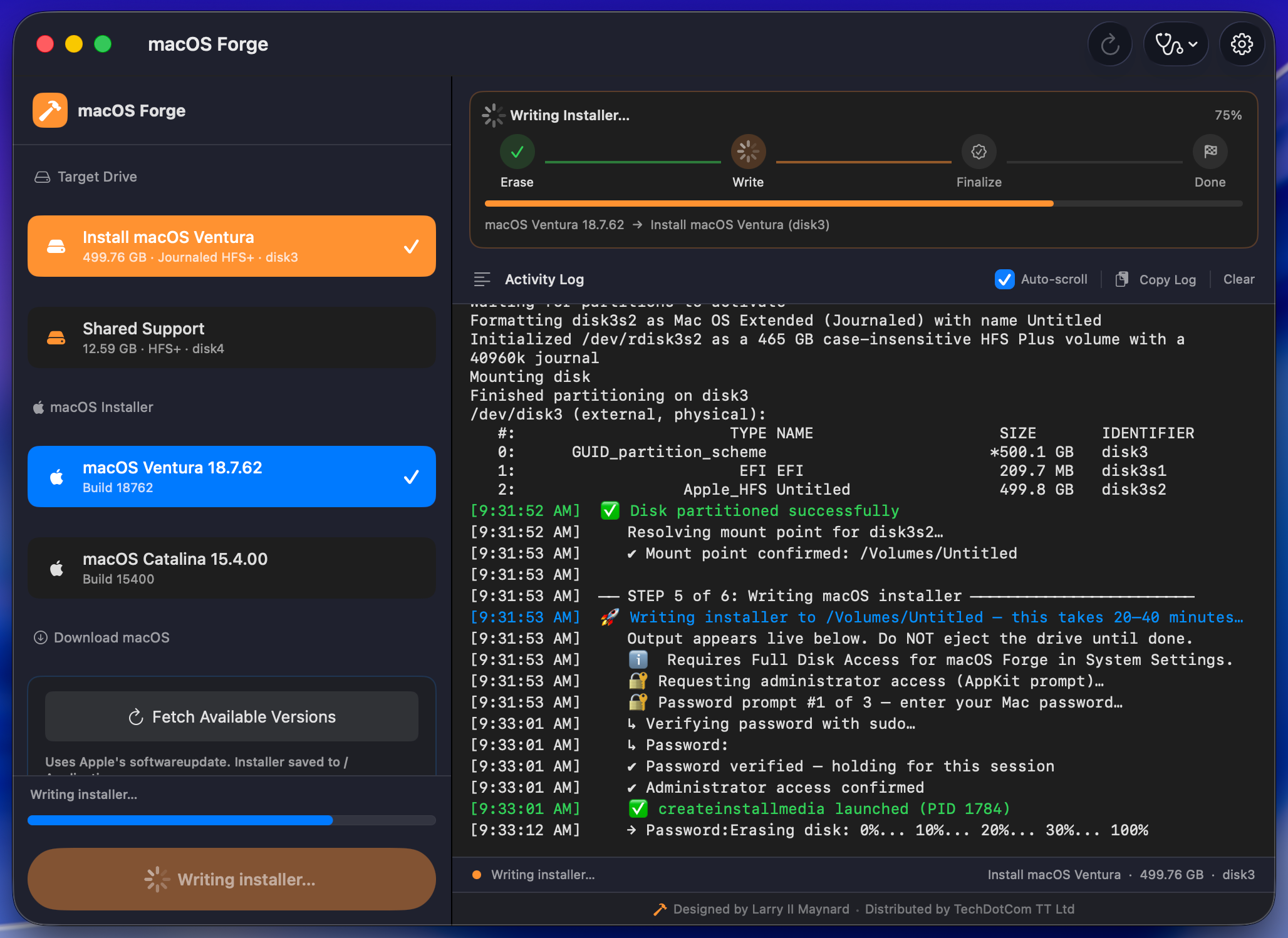 macOS Forge