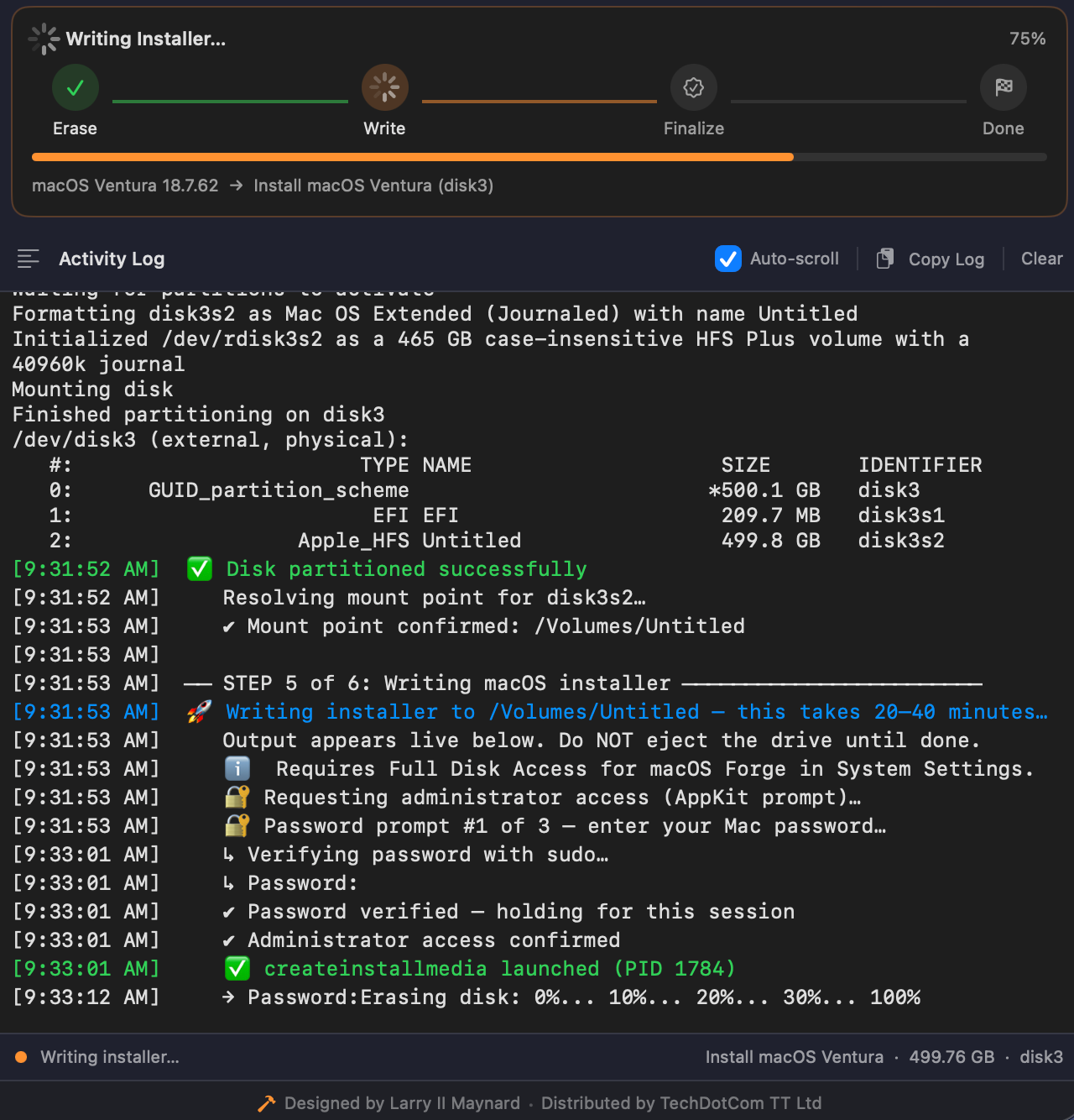 macOS Forge