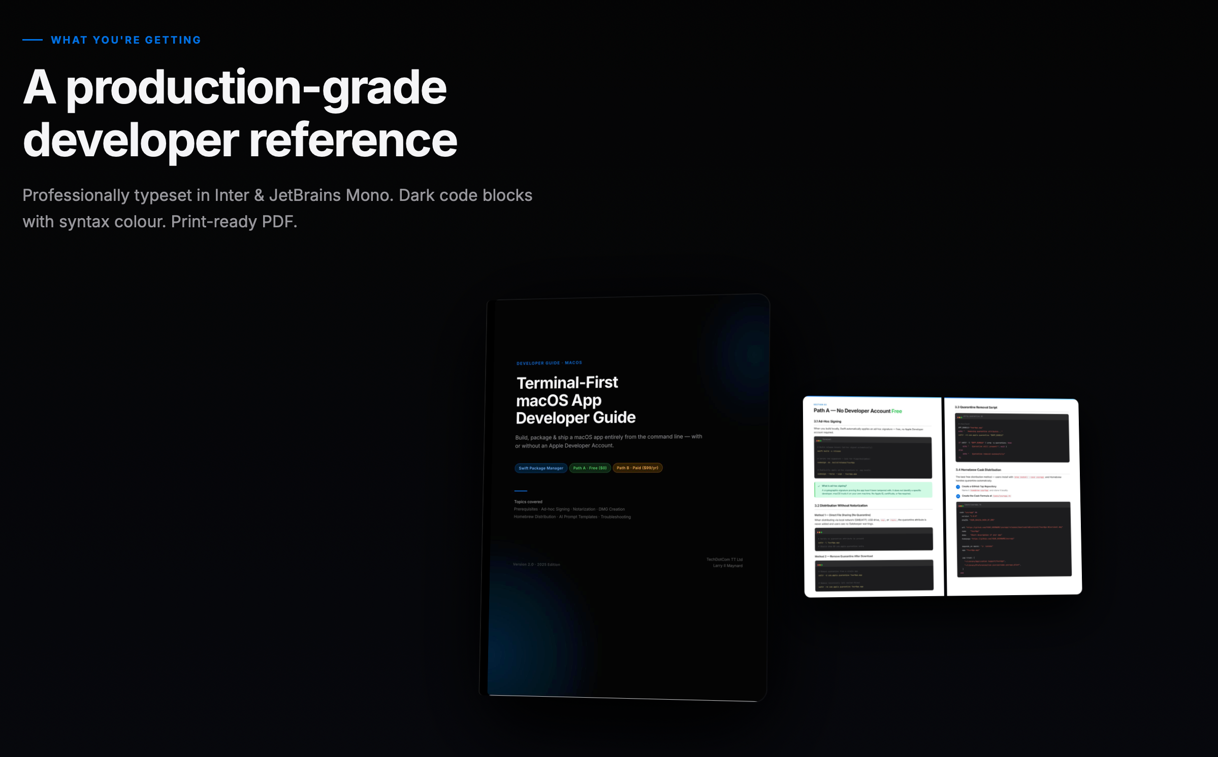 Terminal-First macOS App Developer Guide