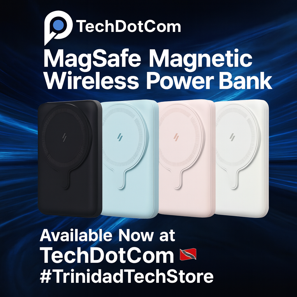 Magnetic Wireless Charger Bank with Kick-Stand